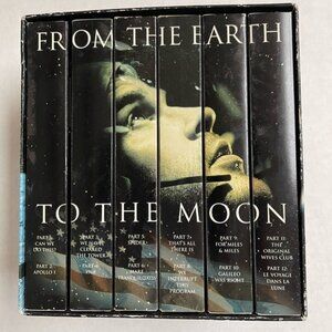 From The Earth to the Moon Movie Series VHS Set of 6
